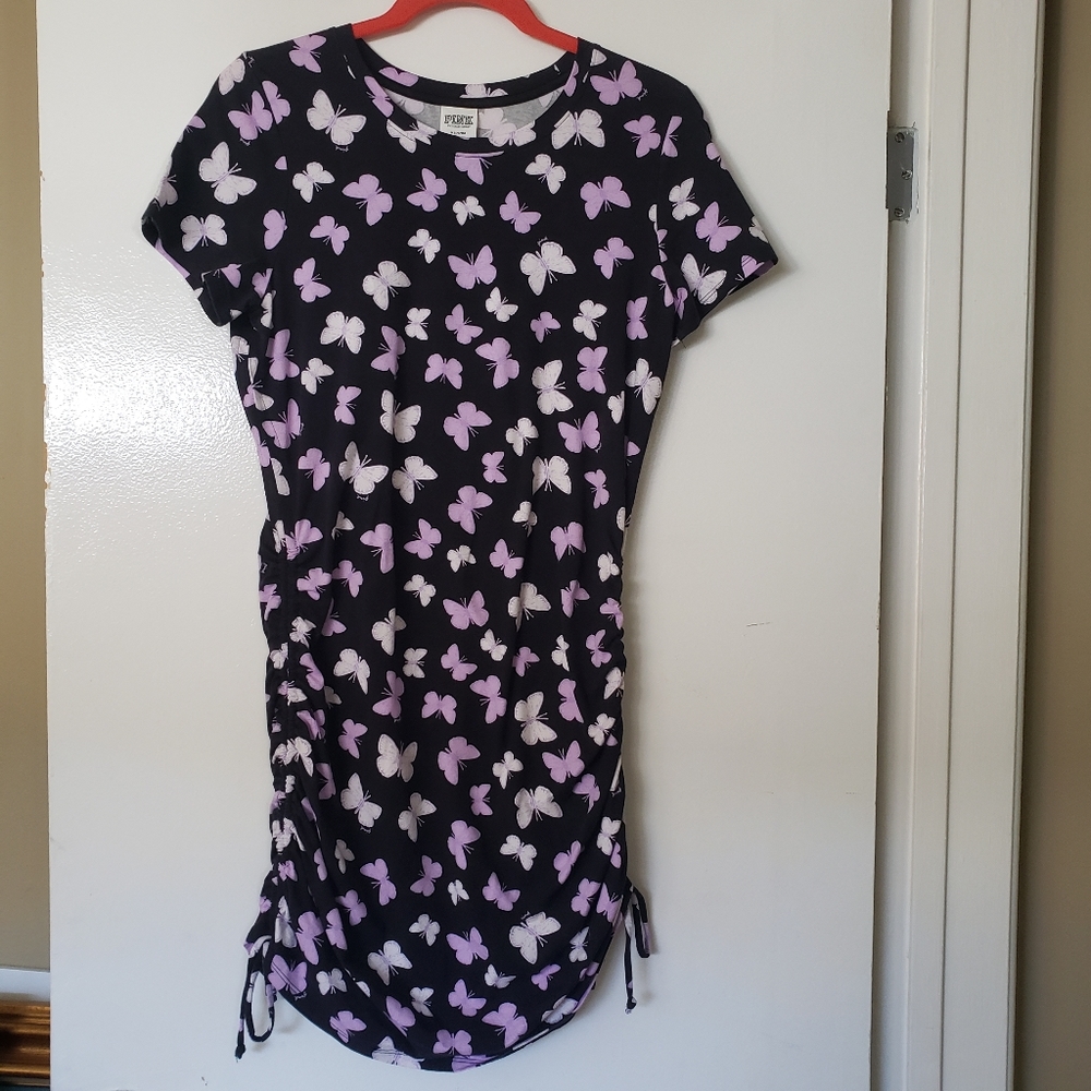 Victoria's Secret PINK Ruched Butterfly Dress Medium
